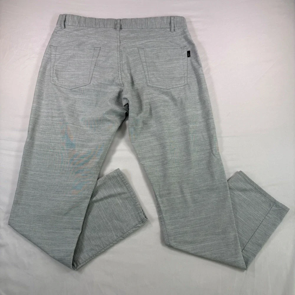Nike Golf Pants Men 34x32 Dri-FIT Heather Green Performance‎ Chino Trousers